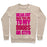 Virgin Teez  Pullover Crewneck Sweatshirt / x-small / Heathered Oatmeal DEAR FAT (TANK) CREWNECK SWEATSHIRT