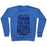 Virgin Teez  Pullover Crewneck Sweatshirt / x-small / Heathered Blue DEAR LORD THANK YOU FOR FOOTBALL BUTTS CREWNECK SWEATSHIRT