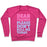 Virgin Teez  Pullover Crewneck Sweatshirt / x-small / Deep Pink DEAR TRAINER PLEASE DON'T KILL ME TODAY CREWNECK SWEATSHIRT