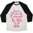 Virgin Teez  Baseball Tee Unisex Tri-Blend Baseball Tee / small / Oatmeal / Black DEAR WORKOUT PREPARE TO DIE UNISEX TRI-BLEND BASEBALL TEE