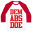 Virgin Teez  Baseball Tee Unisex Classic Baseball Tee / x-small / White/Red DEM ABS DOE UNISEX CLASSIC BASEBALL TEE