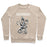 Virgin Teez  Pullover Crewneck Sweatshirt / x-small / Heathered Oatmeal DEMOGORGONNA CRUSH THIS WORKOUT CREWNECK SWEATSHIRT