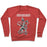 Virgin Teez  Pullover Crewneck Sweatshirt / x-small / Heathered Red DEMOGORGONNA CRUSH THIS WORKOUT CREWNECK SWEATSHIRT
