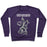 Virgin Teez  Pullover Crewneck Sweatshirt / x-small / Purple DEMOGORGONNA CRUSH THIS WORKOUT CREWNECK SWEATSHIRT