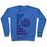 Virgin Teez  Pullover Crewneck Sweatshirt / x-small / Heathered Blue DIET, DIE, DI, D, DO, DON, DONU, DONUT CREWNECK SWEATSHIRT