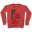 Virgin Teez  Pullover Crewneck Sweatshirt / x-small / Heathered Red DIET, DIE, DI, D, DO, DON, DONU, DONUT CREWNECK SWEATSHIRT