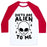 Virgin Teez  Baseball Tee Unisex Classic Baseball Tee / x-small / White/Red DIETS ARE ALIEN TO ME UNISEX CLASSIC BASEBALL TEE
