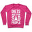Virgin Teez  Pullover Crewneck Sweatshirt / x-small / Deep Pink DIETS ARE FOR SAD PEOPLE CREWNECK SWEATSHIRT