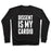 Virgin Teez  Pullover Crewneck Sweatshirt / x-small / Black DISSENT IS MY CARDIO CREWNECK SWEATSHIRT