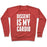 Virgin Teez  Pullover Crewneck Sweatshirt / x-small / Heathered Red DISSENT IS MY CARDIO CREWNECK SWEATSHIRT