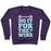 Virgin Teez  Pullover Crewneck Sweatshirt / x-small / Purple DO IT FOR THE WINE CREWNECK SWEATSHIRT