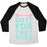 Virgin Teez  Baseball Tee Unisex Tri-Blend Baseball Tee / small / Oatmeal / Black DO IT FOR THE WINE UNISEX TRI-BLEND BASEBALL TEE