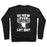 Virgin Teez  Pullover Crewneck Sweatshirt / x-small / Black DO MEW EVEN LIFT, BRO? CREWNECK SWEATSHIRT