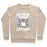 Virgin Teez  Pullover Crewneck Sweatshirt / x-small / Heathered Oatmeal DO MEW EVEN LIFT, BRO? CREWNECK SWEATSHIRT