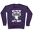 Virgin Teez  Pullover Crewneck Sweatshirt / x-small / Purple DO MEW EVEN LIFT, BRO? CREWNECK SWEATSHIRT
