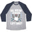 Virgin Teez  Baseball Tee Unisex Tri-Blend Baseball Tee / small / Athletic Gray / Navy DO MEW EVEN LIFT, BRO? UNISEX TRI-BLEND BASEBALL TEE