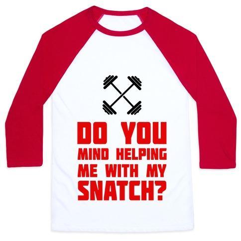 Virgin Teez  Baseball Tee Unisex Classic Baseball Tee / x-small / White/Red DO MIND HELPING ME WITH MY SNATCH? UNISEX CLASSIC BASEBALL TEE