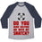 Virgin Teez  Baseball Tee Unisex Tri-Blend Baseball Tee / small / Athletic Gray / Navy DO MIND HELPING ME WITH MY SNATCH? UNISEX TRI-BLEND BASEBALL TEE