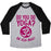 Virgin Teez  Baseball Tee Unisex Tri-Blend Baseball Tee / small / Athletic Gray / Black DO YOU DO YOGA? OR ASA-NAH? UNISEX TRI-BLEND BASEBALL TEE