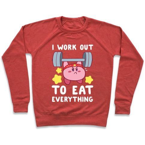 Virgin Teez  Pullover Crewneck Sweatshirt / x-small / Heathered Red DO YOU EVEN LEVIOSA? CREWNECK SWEATSHIRT