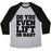 Virgin Teez  Baseball Tee Unisex Tri-Blend Baseball Tee / small / Athletic Gray / Black DO YOU EVEN LIFT OR NAH? UNISEX TRI-BLEND BASEBALL TEE