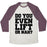 Virgin Teez  Baseball Tee Unisex Tri-Blend Baseball Tee / small / Oatmeal / Maroon DO YOU EVEN LIFT OR NAH? UNISEX TRI-BLEND BASEBALL TEE