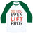 Virgin Teez  Baseball Tee Unisex Classic Baseball Tee / x-small / White/Dark Green DO YOU EVEN LIFT? UNISEX CLASSIC BASEBALL TEE