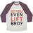 Virgin Teez  Baseball Tee Unisex Tri-Blend Baseball Tee / small / Oatmeal / Maroon DO YOU EVEN LIFT? UNISEX TRI-BLEND BASEBALL TEE