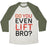Virgin Teez  Baseball Tee Unisex Tri-Blend Baseball Tee / small / Oatmeal / Moss DO YOU EVEN LIFT? UNISEX TRI-BLEND BASEBALL TEE