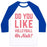 Virgin Teez  Baseball Tee Unisex Classic Baseball Tee / x-small / White/Blue DO YOU LIKE VOLLEYBALL OR NAH? UNISEX CLASSIC BASEBALL TEE