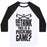 Virgin Teez  Baseball Tee Unisex Classic Baseball Tee / x-small / White/Black DO YOU THINK THIS IS A PUCKING GAME? UNISEX CLASSIC BASEBALL TEE