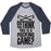 Virgin Teez  Baseball Tee Unisex Tri-Blend Baseball Tee / small / Athletic Gray / Navy DO YOU THINK THIS IS A PUCKING GAME? UNISEX TRI-BLEND BASEBALL TEE