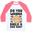 Virgin Teez  Baseball Tee Unisex Classic Baseball Tee / x-small / White/Neon Pink DO YOU WANNA BUILD A DAD BOD UNISEX CLASSIC BASEBALL TEE