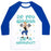 Virgin Teez  Baseball Tee Unisex Classic Baseball Tee / x-small / White/Blue DO YOU WANNA DO A WORKOUT (PRINCESS PARODY) UNISEX CLASSIC BASEBALL TEE