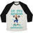 Virgin Teez  Baseball Tee Unisex Tri-Blend Baseball Tee / small / Oatmeal / Black DO YOU WANNA DO A WORKOUT (PRINCESS PARODY) UNISEX TRI-BLEND BASEBALL TEE
