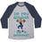 Virgin Teez  Baseball Tee Unisex Tri-Blend Baseball Tee / small / Athletic Gray / Navy DO YOU WANNA DO A WORKOUT (PRINCESS PARODY) UNISEX TRI-BLEND BASEBALL TEE