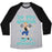 DO YOU WANNA DO A WORKOUT (PRINCESS PARODY) UNISEX TRI-BLEND BASEBALL TEE