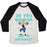 Virgin Teez  Baseball Tee Unisex Tri-Blend Baseball Tee / small / Oatmeal / Black DO YOU WANNA DO A WORKOUT (PRINCESS PARODY) UNISEX TRI-BLEND BASEBALL TEE