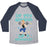 DO YOU WANNA DO A WORKOUT (PRINCESS PARODY) UNISEX TRI-BLEND BASEBALL TEE