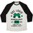Virgin Teez  Baseball Tee Unisex Tri-Blend Baseball Tee / small / Oatmeal / Black DOC LOUIS' PUNCH OUT GYM UNISEX TRI-BLEND BASEBALL TEE