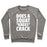 Virgin Teez  Pullover Crewneck Sweatshirt / x-small / Heathered Gray DOES A SQUAT KNEES CRACK WHITE PRINT CREWNECK SWEATSHIRT