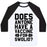 Virgin Teez  Baseball Tee Unisex Classic Baseball Tee / x-small / White/Black DOES ANYONE HAVE A VACCINE FOR SWOLIO? UNISEX CLASSIC BASEBALL TEE
