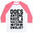 Virgin Teez  Baseball Tee Unisex Classic Baseball Tee / x-small / White/Neon Pink DOES ANYONE HAVE A VACCINE FOR SWOLIO? UNISEX CLASSIC BASEBALL TEE