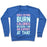 Virgin Teez  Pullover Crewneck Sweatshirt / x-small / Heathered Blue DOES CRYING BURN CALORIES BECAUSE I AM AN EXPERT AT THAT CREWNECK SWEATSHIRT