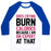 Virgin Teez  Baseball Tee Unisex Classic Baseball Tee / x-small / White/Blue DOES CRYING BURN CALORIES BECAUSE I AM AN EXPERT AT THAT UNISEX CLASSIC BASEBALL TEE