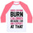 Virgin Teez  Baseball Tee Unisex Classic Baseball Tee / x-small / White/Neon Pink DOES CRYING BURN CALORIES BECAUSE I AM AN EXPERT AT THAT UNISEX CLASSIC BASEBALL TEE