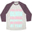 Virgin Teez  Baseball Tee Unisex Tri-Blend Baseball Tee / small / Oatmeal / Maroon DOES CRYING BURN CALORIES BECAUSE I AM AN EXPERT AT THAT UNISEX TRI-BLEND BASEBALL TEE