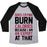 Virgin Teez  Baseball Tee Unisex Tri-Blend Baseball Tee / small / Athletic Gray / Black DOES CRYING BURN CALORIES BECAUSE I AM AN EXPERT AT THAT UNISEX TRI-BLEND BASEBALL TEE