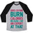 Virgin Teez  Baseball Tee Unisex Tri-Blend Baseball Tee / small / Athletic Gray / Black DOES CRYING BURN CALORIES BECAUSE I AM AN EXPERT AT THAT UNISEX TRI-BLEND BASEBALL TEE