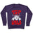 Virgin Teez  Pullover Crewneck Sweatshirt / x-small / Purple DOES HE LIFT LIKE A BITCH? CREWNECK SWEATSHIRT